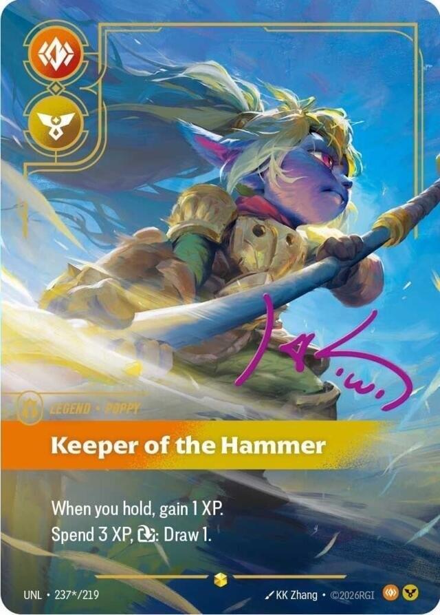Poppy - Keeper of the Hammer (Signature) [Unleashed] 237*/219