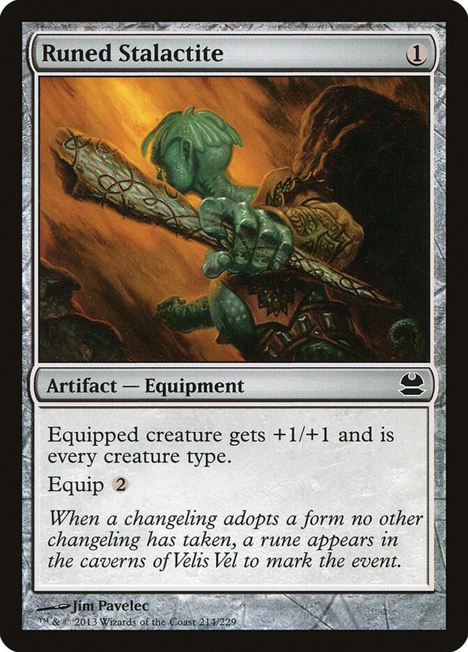 Runed Stalactite [Modern Masters] 214