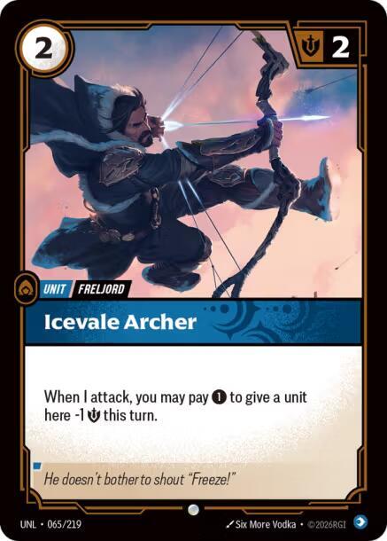 Icevale Archer [Unleashed] 065/219