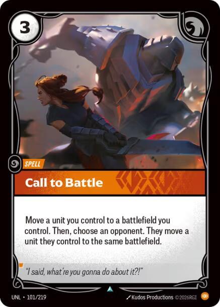 Call to Battle [Unleashed] 101/219