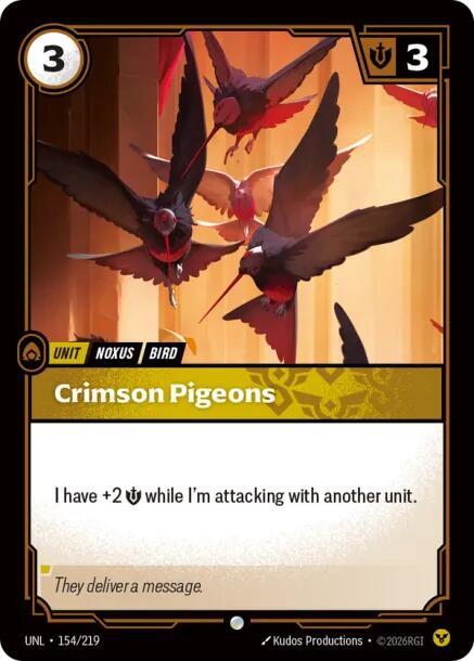 Crimson Pigeons [Unleashed] 154/219