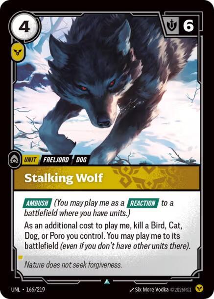 Stalking Wolf [Unleashed] 166/219