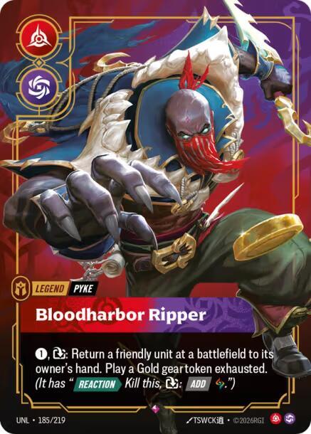 Pyke, Bloodharbor Ripper [Unleashed] 185/219