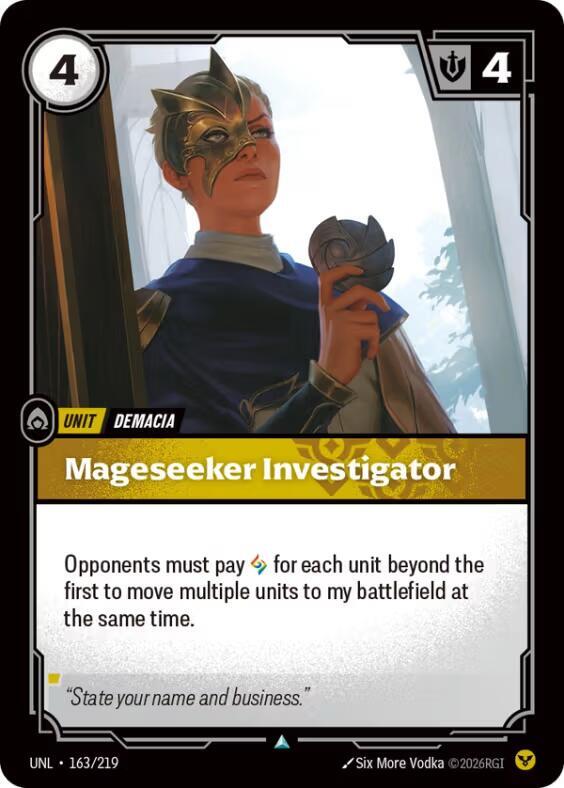 Mageseeker Investigator [Unleashed] 163/219