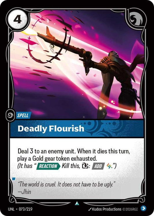 Deadly Flourish [Unleashed] 073/219