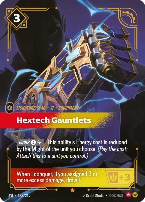 Hextech Gauntlets [Unleashed] 188/219