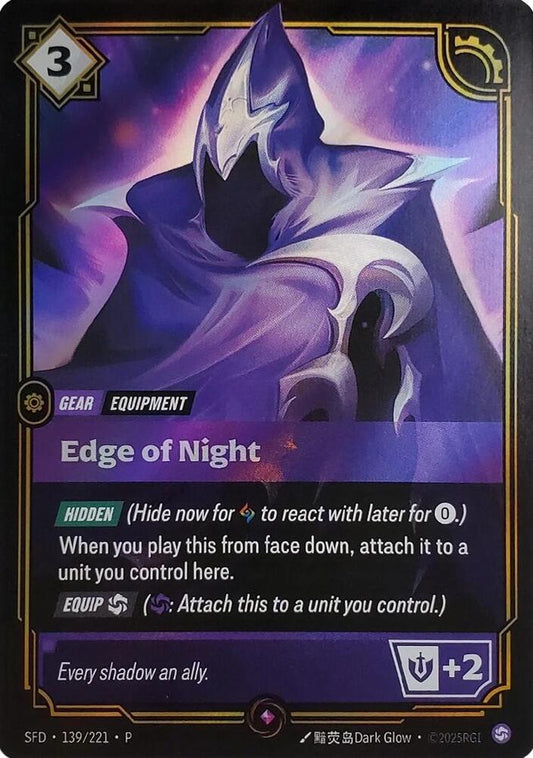 Edge of Night (Top 8) [Riftbound Organized Play Promotional Cards] 139/221