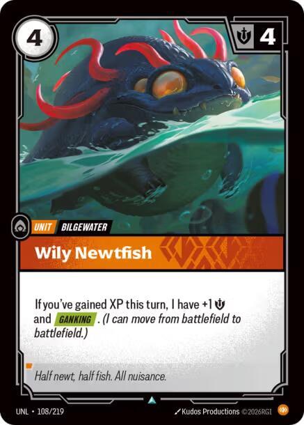 Wily Newtfish [Unleashed] 108/219