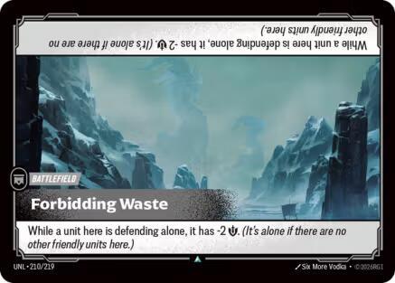 Forbidding Waste [Unleashed] 210/219