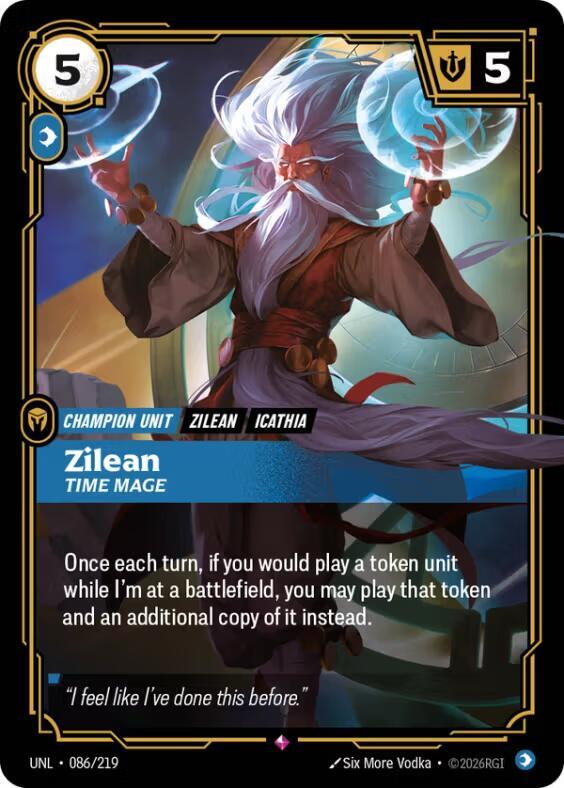 Zilean - Time Mage [Unleashed] 086/219