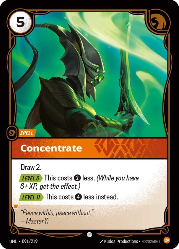 Concentrate [Unleashed] 091/219
