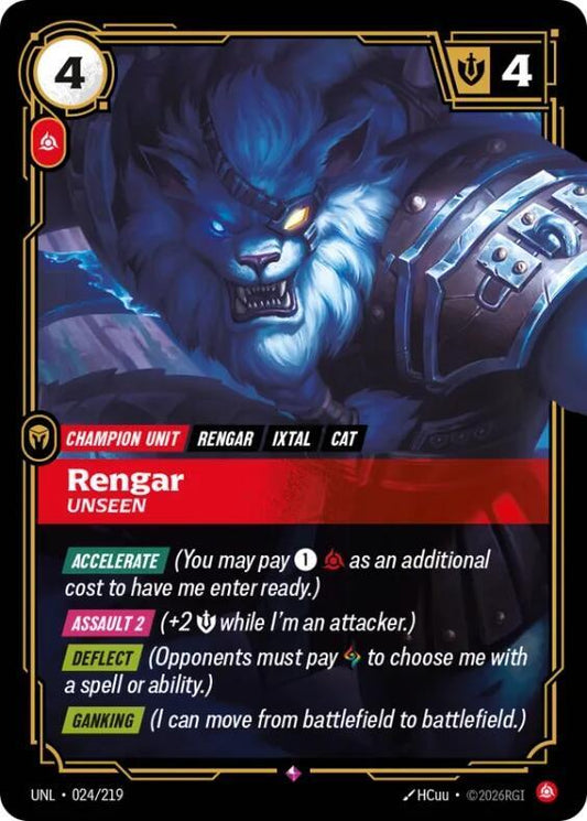 Rengar, Unseen [Unleashed] 024/219