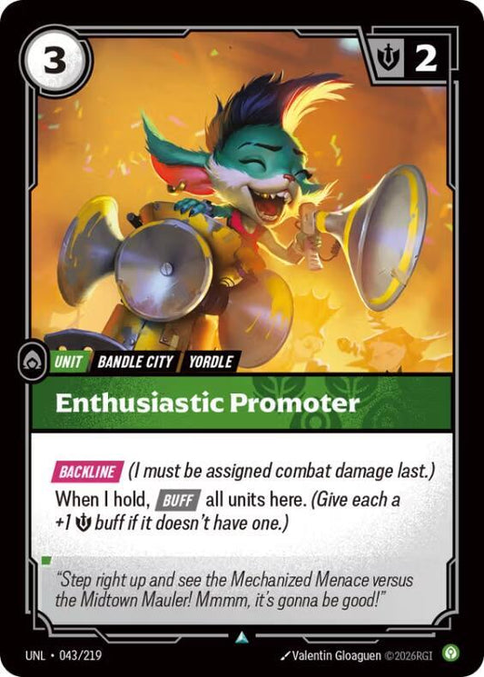 Enthusiastic Promoter [Unleashed] 043/219