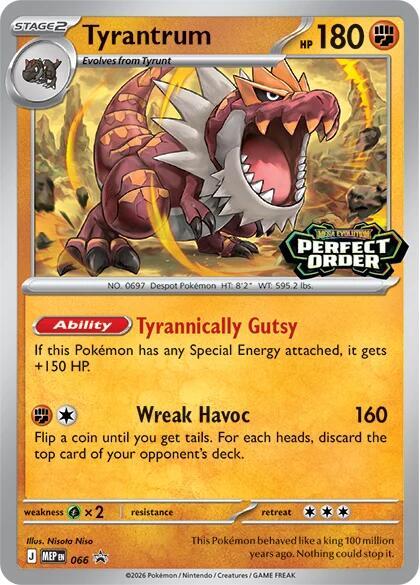 Tyrantrum - 066 [ME: Mega Evolution Promo] 066