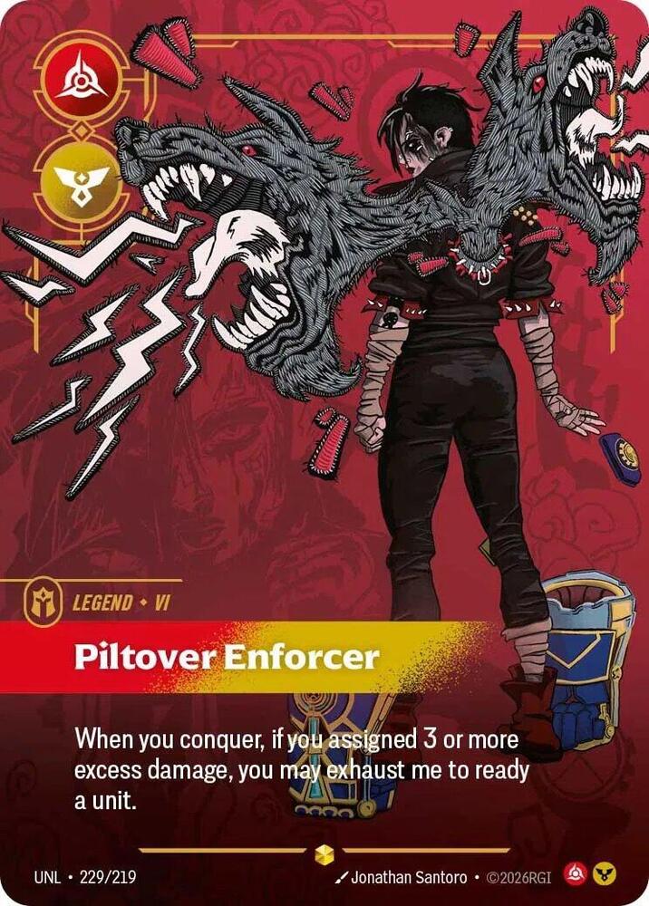 Vi, Piltover Enforcer (Overnumbered) [Unleashed] 229/219