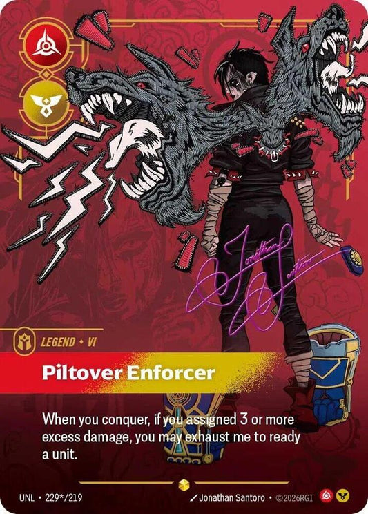 Vi - Piltover Enforcer (Signature) [Unleashed] 229*/219