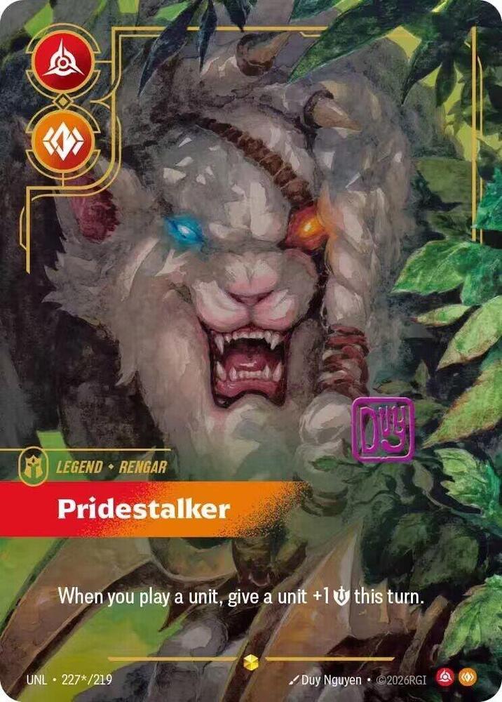 Rengar, Pridestalker (Signature) [Unleashed] 227*/219