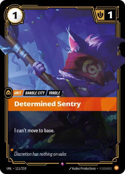 Determined Sentry [Unleashed] 111/219
