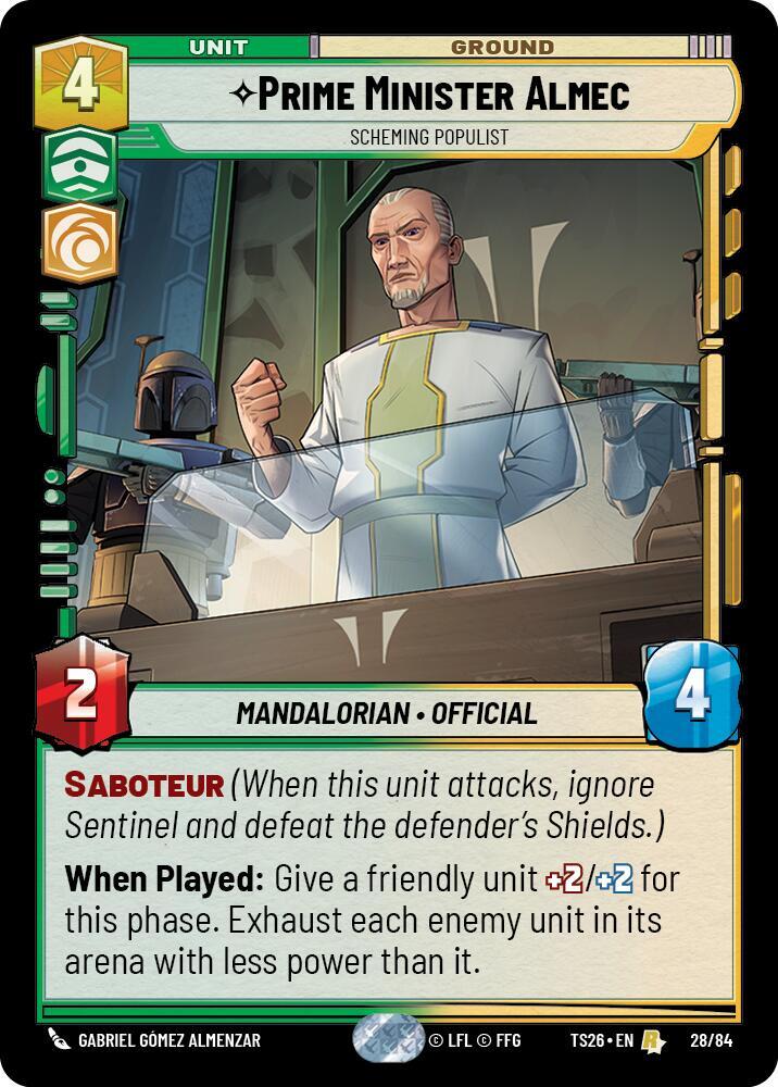 Prime Minister Almec - Scheming Populist [Twin Suns] 28/84