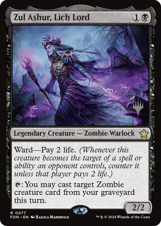 Zul Ashur, Lich Lord [Promo Pack: Lorwyn Eclipsed] 77