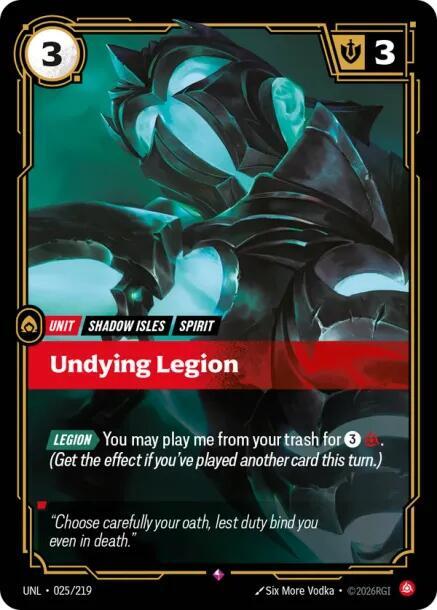 Undying Legion [Unleashed] 025/219