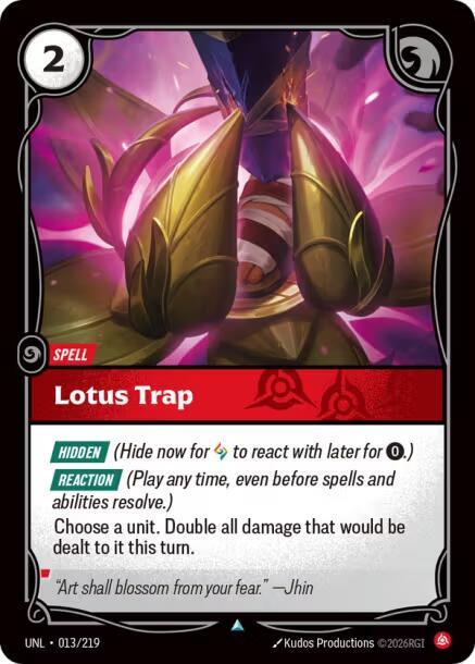 Lotus Trap [Unleashed] 013/219