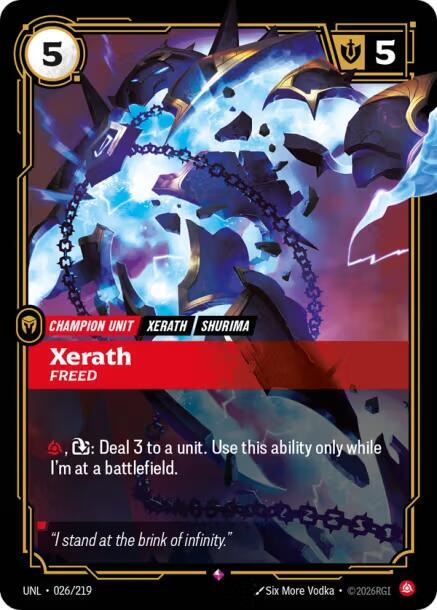 Xerath - Freed [Unleashed] 026/219