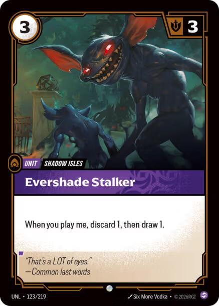 Evershade Stalker [Unleashed] 123/219