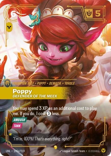 Poppy, Defender of the Meek (Alternate Art) [Unleashed] 178a/219