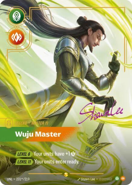 Master Yi, Wuju Master (Signature) [Unleashed] 231*/219