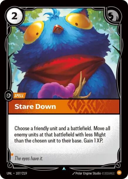 Stare Down [Unleashed] 107/219