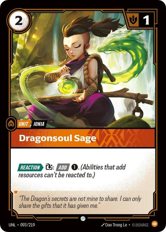 Dragonsoul Sage [Unleashed] 093/219