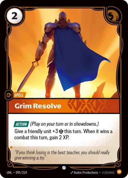 Grim Resolve [Unleashed] 095/219