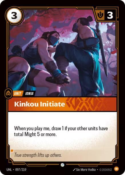 Kinkou Initiate [Unleashed] 097/219