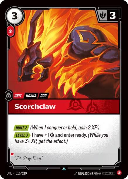 Scorchclaw [Unleashed] 016/219