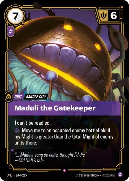 Maduli the Gatekeeper [Unleashed] 144/219