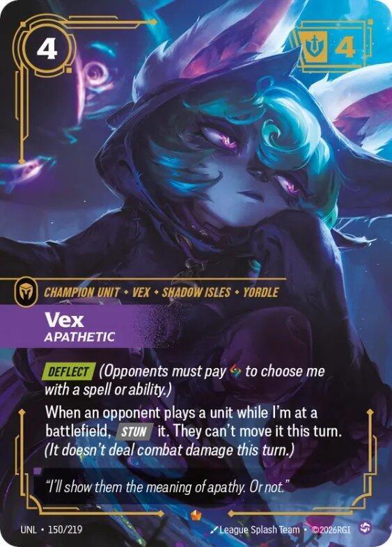 Vex, Apathetic [Unleashed] 150/219