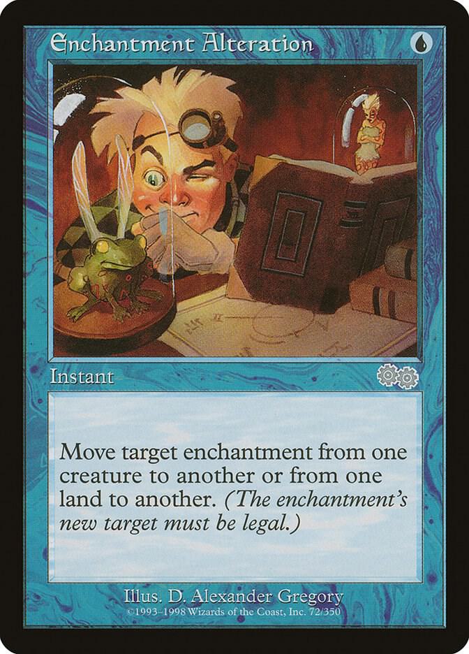 Enchantment Alteration [Urza's Saga] 72