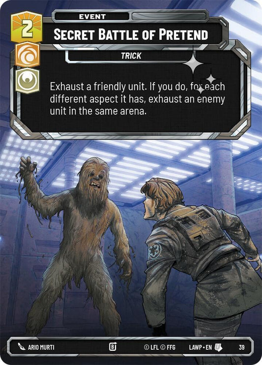 Secret Battle of Pretend (Foil) [A Lawless Time: Weekly Play Promos] 39