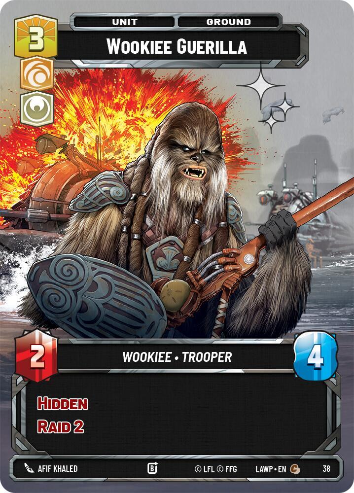 Wookiee Guerilla (Foil) [A Lawless Time: Weekly Play Promos] 38