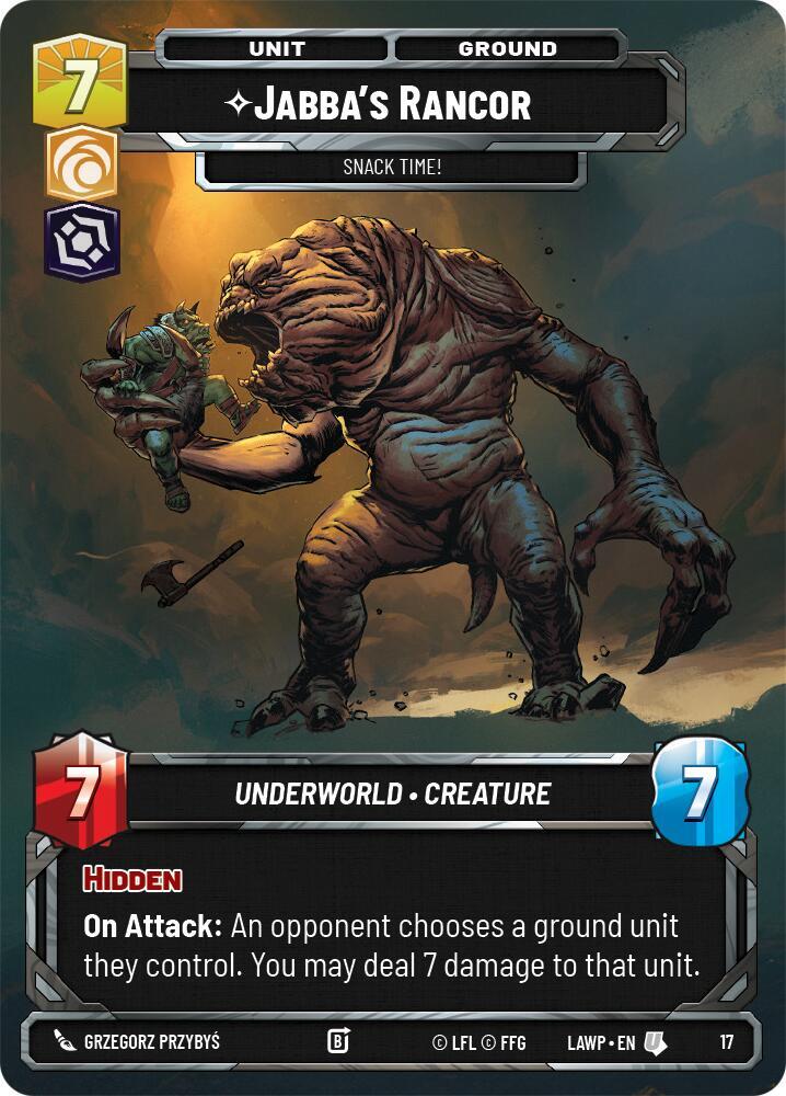 Jabba's Rancor - Snack Time! [A Lawless Time: Weekly Play Promos] 17