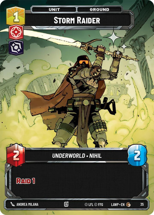 Storm Raider (Foil) [A Lawless Time: Weekly Play Promos] 35