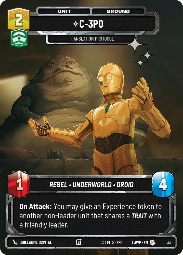 C-3PO - Translation Protocol (Foil) [A Lawless Time: Weekly Play Promos] 13