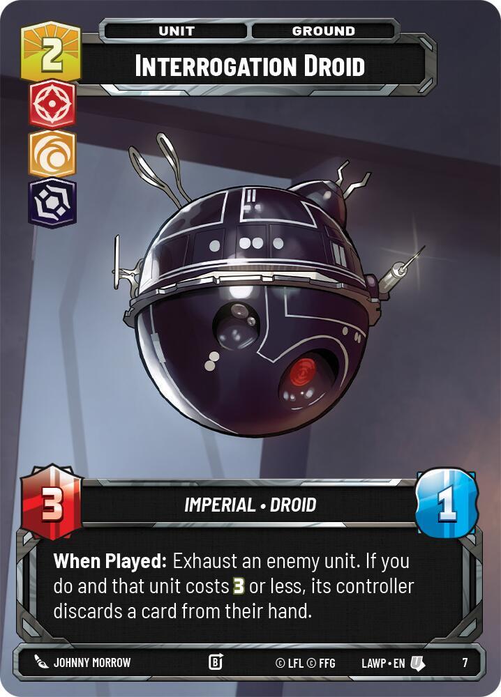 Interrogation Droid [A Lawless Time: Weekly Play Promos] 7