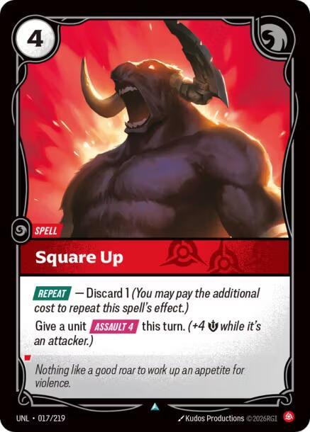 Square Up [Unleashed] 017/219