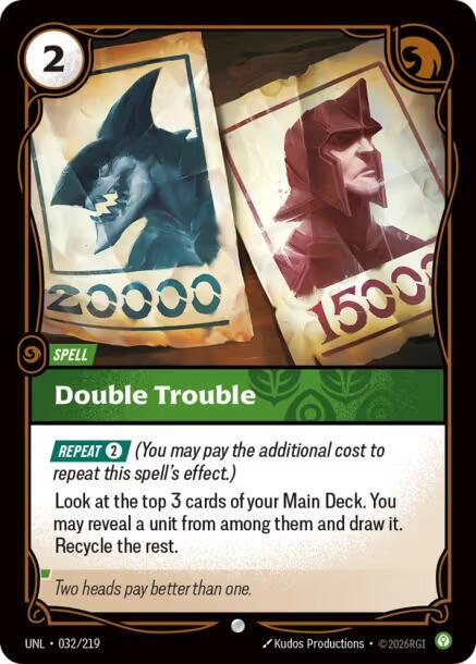 Double Trouble [Unleashed] 032/219