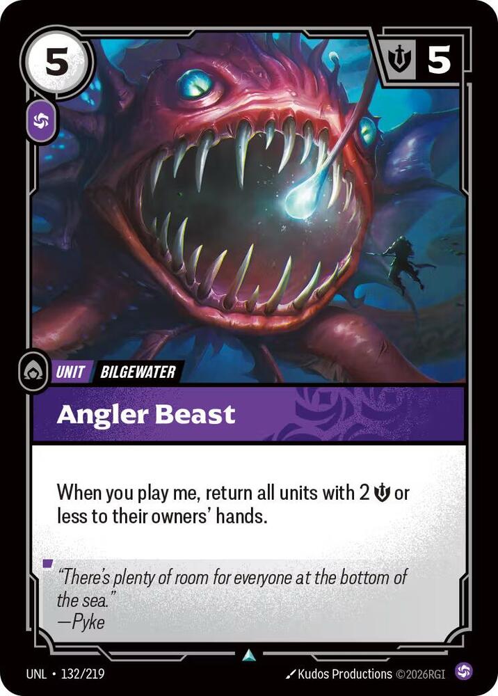 Angler Beast [Unleashed] 132/219
