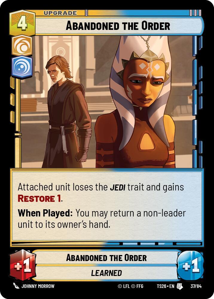 Abandoned the Order [Twin Suns] 37/84
