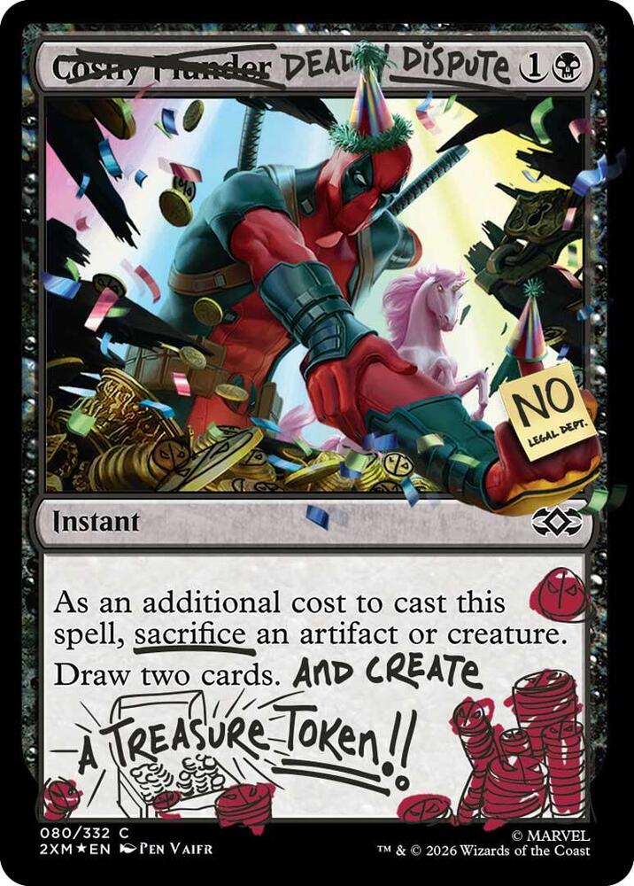 Deadly Dispute (080) (Pool Party Foil) [Secret Lair Drop Series] 80