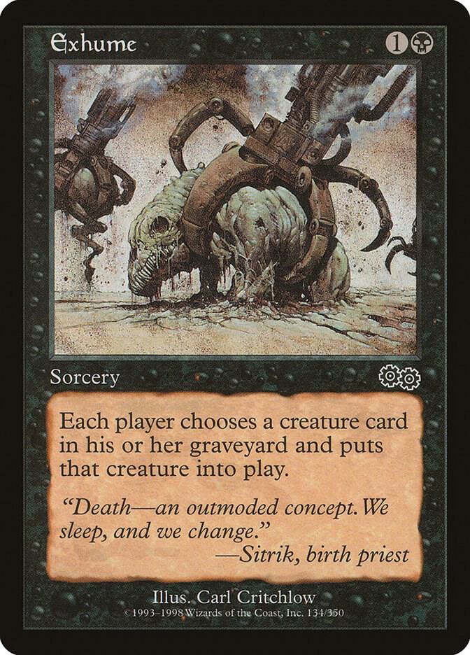 Exhume [Urza's Saga] 134